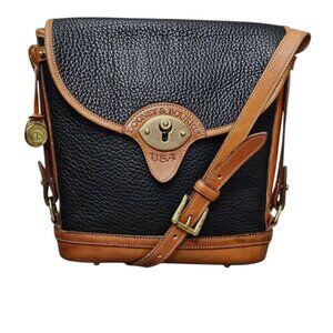 Dooney & Bourke All Weather Leather Spectator Bag Vintage Crossbody Bag
